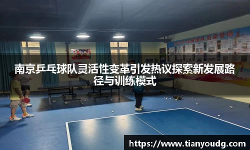 南京乒乓球队灵活性变革引发热议探索新发展路径与训练模式